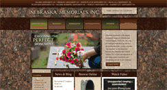 Desktop Screenshot of nebraskamemorialsinc.com